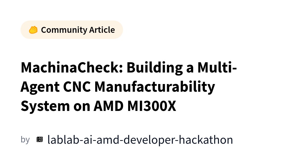Экономика инференса: как AMD MI300X ускоряет расчеты в ЧПУ-производстве