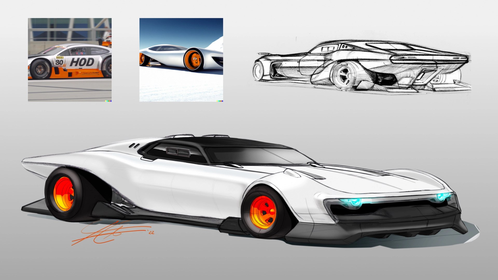 Hot Wheels в облаке: DALL·E 2 ускоряет дизайн и экономит бюджеты