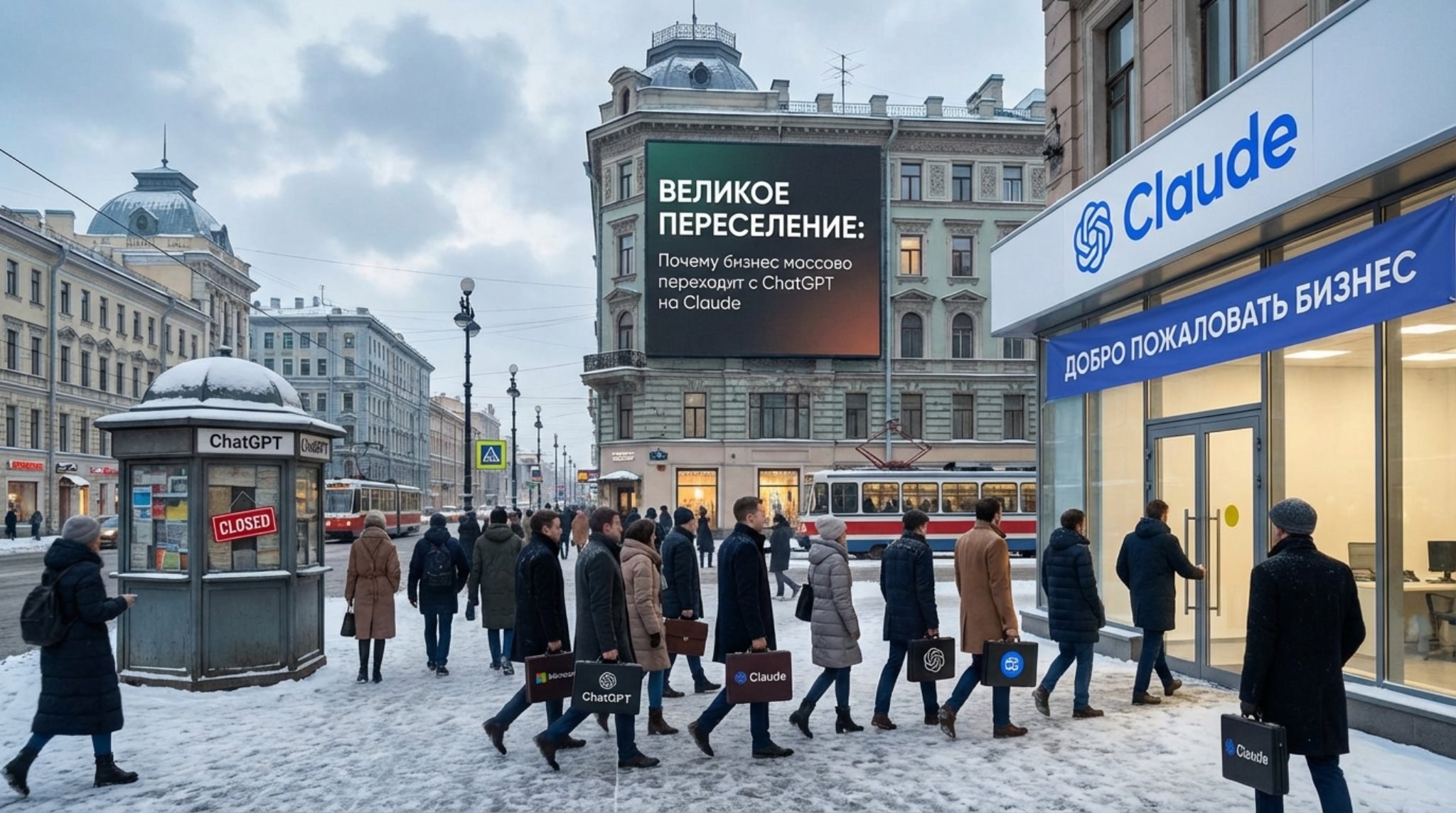 Claude обгоняет ChatGPT — экономия до 30 % и новые возможности для бизнеса