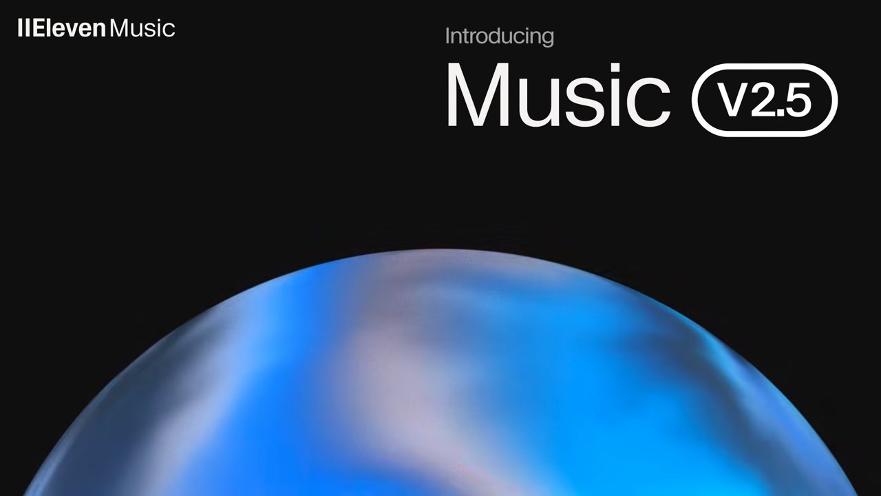 Музыкальный ИИ: ElevenLabs выпускает Music v2.5 с API и защитой от судов