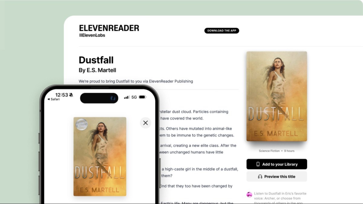 Экономика прослушиваний: как ElevenLabs переманивает авторов Audible с помощью ИИ