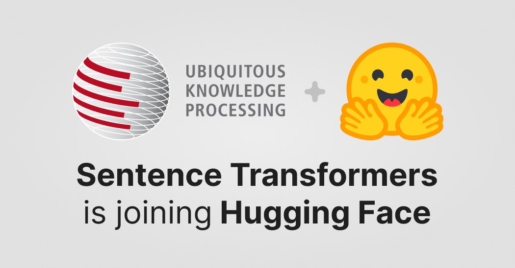 Hugging Face усиливает позиции: поглощение Sentence Transformers