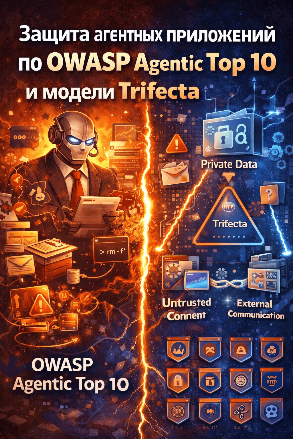 Как OWASP Agentic Top 10 защищает AI‑агенты от утечек и атак